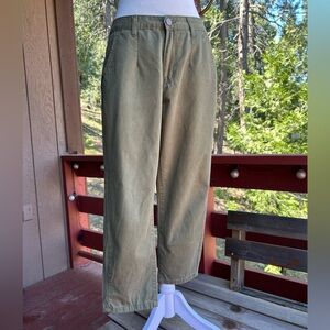 Vintage Fubu Women’s Olive Green Pants